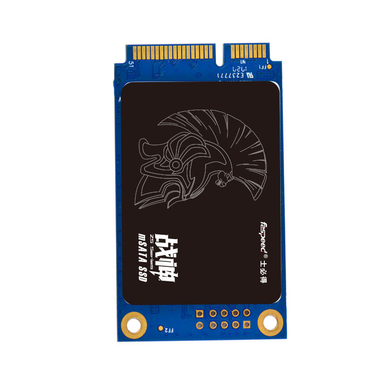 6Gb/S MSATA 256GB Internal SSD Drive For PC 3D Nand Flash Solid State